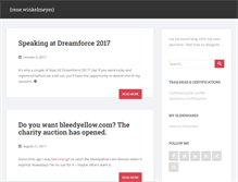 Tablet Screenshot of blog.winkelmeyer.com